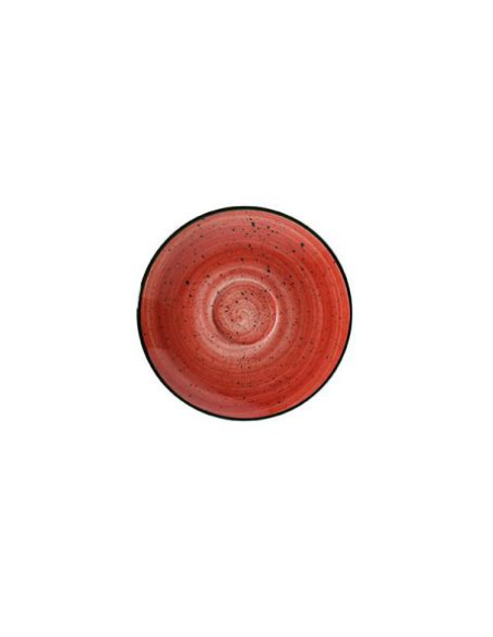 º PLATO CAFE 13CM PASSION GOURMET RED (6 UDS)