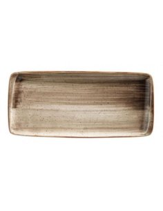 BANDEJA RECTANGULAR 34 X 15 CM TERRAIN MOOVE BR (12 UDS)