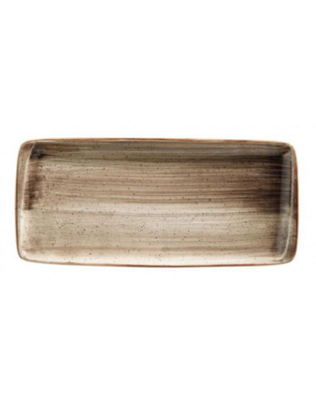 BANDEJA RECTANGULAR 34 X 15 CM TERRAIN MOOVE BR (12 UDS)