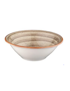 BOWL TERRAIN GOURMET BROWN 16CM. 40CL (12 UDS)