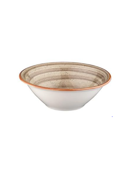 BOWL TERRAIN GOURMET BROWN 16CM. 40CL (12 UDS)