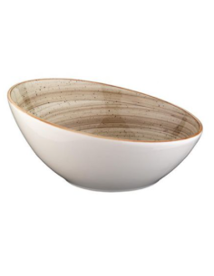 BOWL 18CM. 40CL TERRAIN BROWN (6 UDS)
