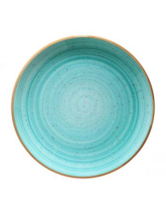 PLATO LLANO 27 CM GOURMET ACQUA (12 UDS)