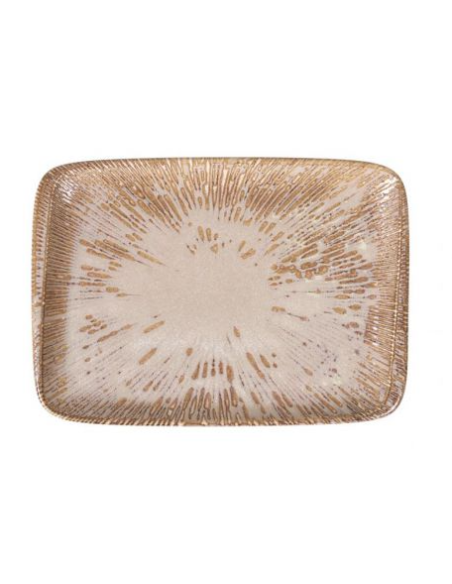 BANDEJA RECTANGULAR BARROCO I 23x16cm (12 UDS)