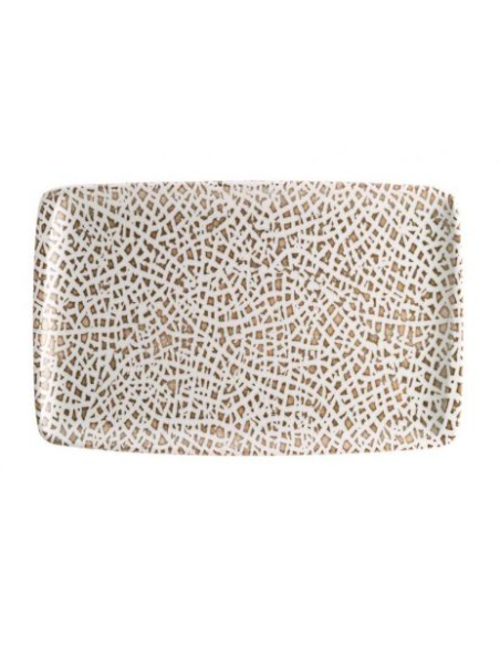 BANDEJA RECTANGULAR TAIPAN 23x16 cm (12 UDS)