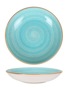 ENSALADERA GOURMET 28x5m Aqua (6 UDS)