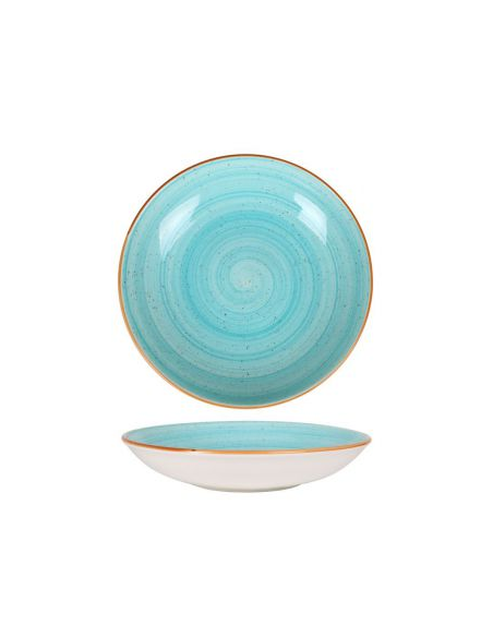 ENSALADERA GOURMET 28x5m Aqua (6 UDS)