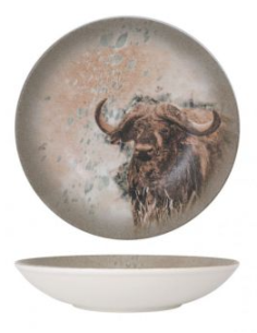 ENSALADERA BUFALOSAVANNA 25x5cm (6 UDS)