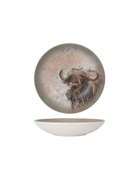 ENSALADERA BUFALOSAVANNA 25x5cm (6 UDS)