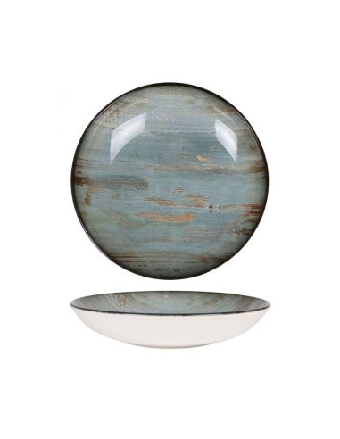 PLATO HONDO GOURMET OMEYA 23x4cm (6 UDS)