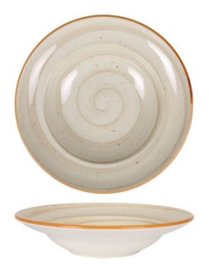 PLATO PASTA TERRAIN 24x5cm (6 UDS)