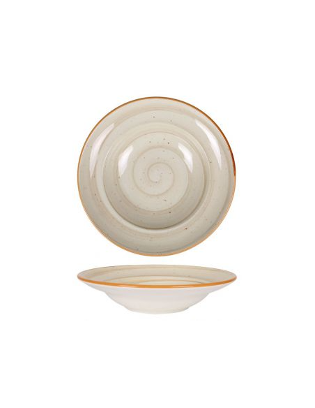 PLATO PASTA TERRAIN 24x5cm (6 UDS)