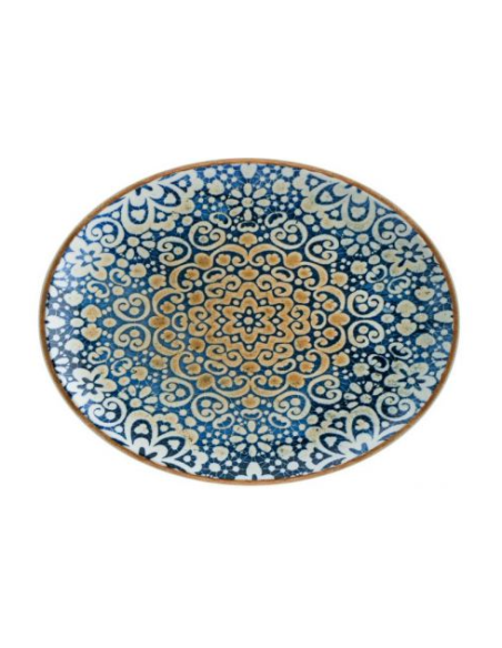 BANDEJA OVAL ALHAMBRA 36x28x3cm (6 UDS)