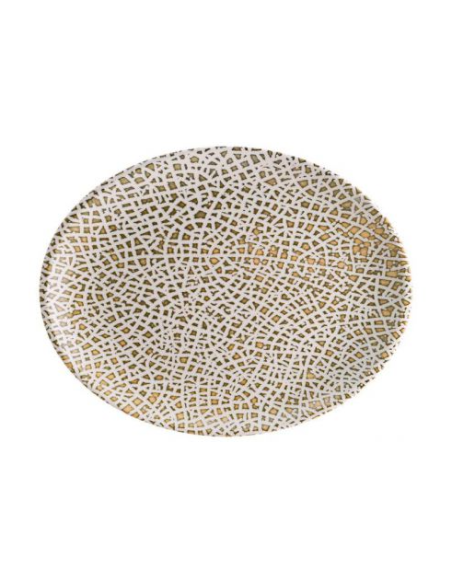 BANDEJA OVAL TAIPAN 36x28x3cm (6 UDS)