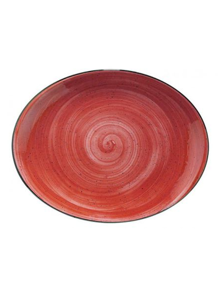 BANDEJA OVAL PASSSION 36x28x3cm (6 UDS)