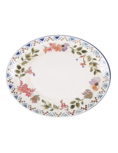 BANDEJA OVAL SPRING 36x28x3cm (6 UDS)