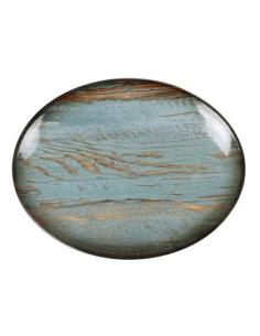 BANDEJA OVAL OMEYA 25x19x2cm (12 UDS)