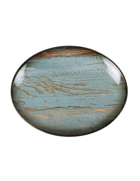 BANDEJA OVAL OMEYA 25x19x2cm (12 UDS)