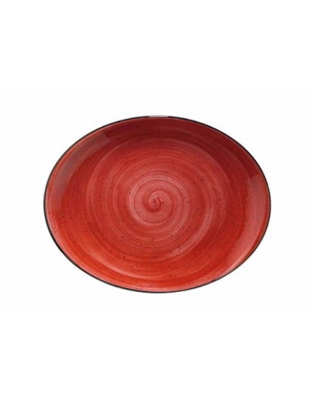 BANDEJA OVAL PASSION 25x19x2cm (12 UDS)