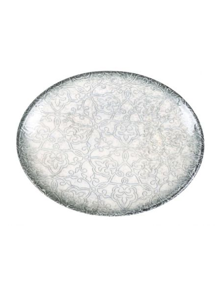 BANDEJA OVAL TEQUENDAMA 25x19x2cm (12 UDS)