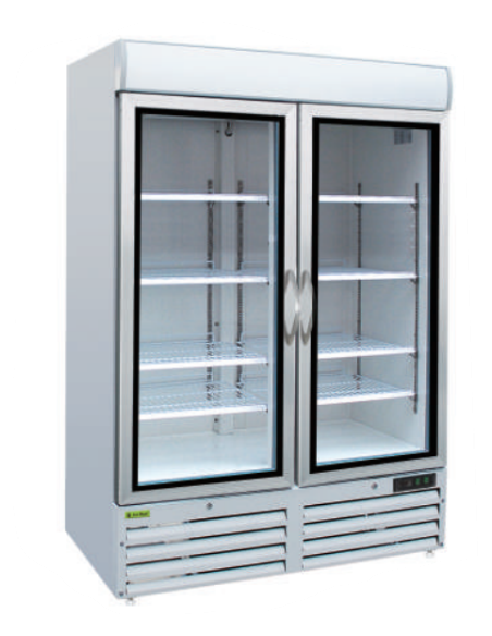 ARMARIO EXPOSITOR DE REFRIGERACIÓN Y CONGELACIÓN 1370x700x1990mm