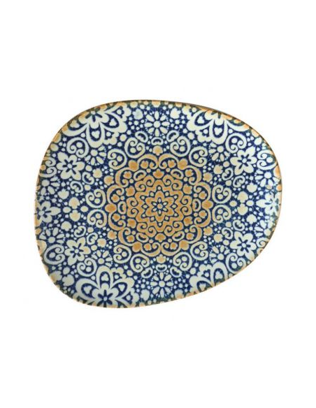 PLATO POSTRE TANGO ALHAMBRA 24x19.5cm (12 UDS)