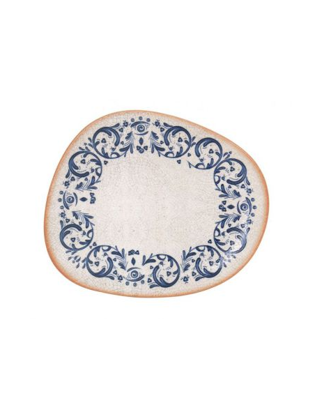 PLATO POSTRE TANGO LAUDUM 24x19.5cm (12 UDS)