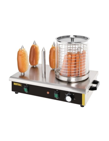 Máquina para perritos calientes 4 Pinchos BUFFALO