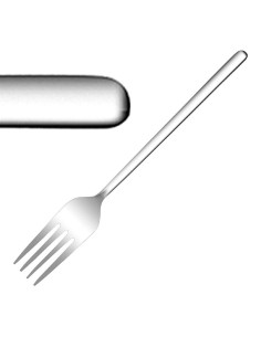 Tenedor de postre Henley acero inox.