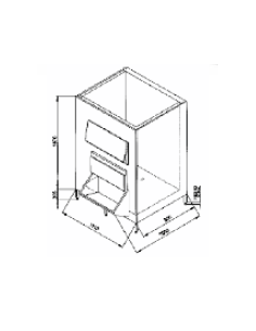 ALMACEN FABRICADOR HIELO 550Kg SERIE DI 2