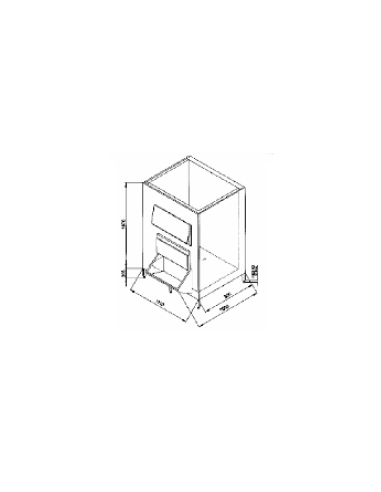 ALMACEN FABRICADOR HIELO 550Kg SERIE DI