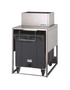 ALMACEN FABRICADOR HIELO 108Kg SERIE ROLLER BIN