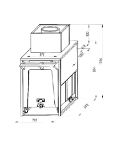 ALMACEN FABRICADOR HIELO 108Kg SERIE ROLLER BIN 2