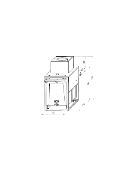 ALMACEN FABRICADOR HIELO 108Kg SERIE ROLLER BIN