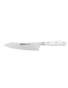 CUCHILLO ROCKING SANTOKU 180MM SERIE RIVIERA BLANC