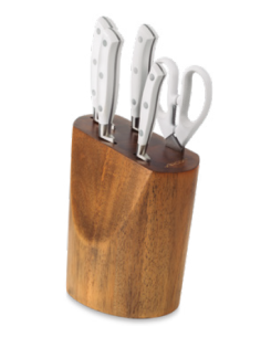 JUEGO DE 5 PIEZAS SERIE RIVIERA BLANC