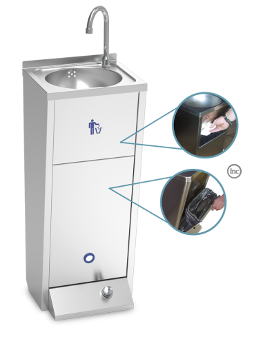 Lavamanos Registrable serie XS