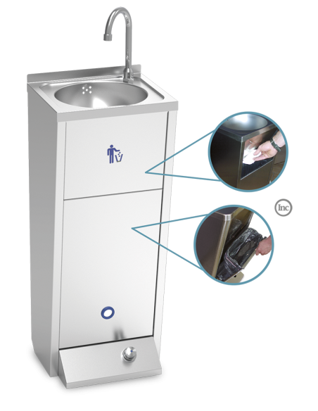 Lavamanos Registrable serie XS