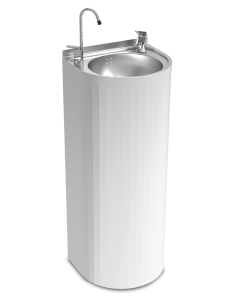 Fuente de columna sin refrigeración