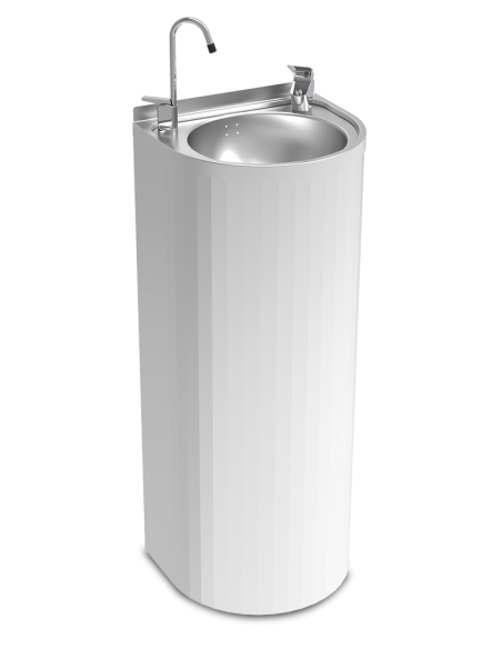 Fuente de columna sin refrigeración