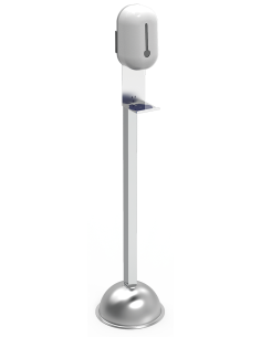 Dispensador de gel hidroalcohólico automático de columna