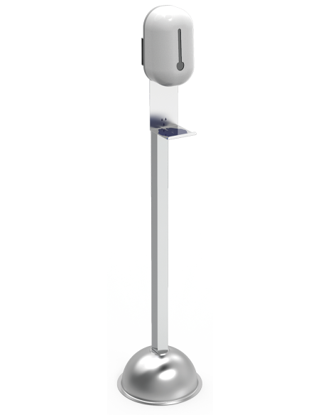 Dispensador de gel hidroalcohólico automático de columna