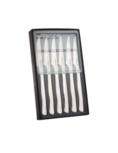 SET CHULETEROS 6 PIEZAS SERIE STEEL FORCE