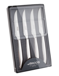 CONJUNTO CHULETEROS 4 PIEZAS SERIE STEEL FORCE