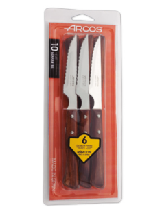 SET CHULETEROS 6 PIEZAS SERIE FOREST