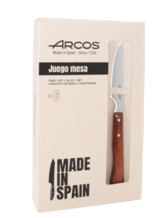 SET CHULETEROS FILO 6 PIEZAS SERIE FOREST