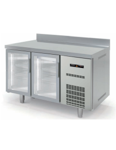 Mesa Refrigerada Bajomostrador Gama Speed Led 2 puertas 1495x600x850mm