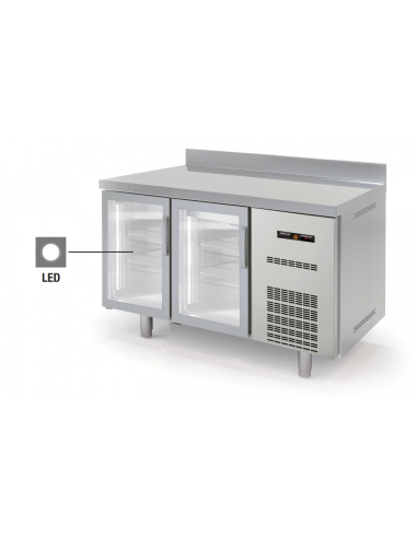 Bajo-mostrador Refrigerado GN 1/1 Speed  2 Puertas 1345x700x850 mm