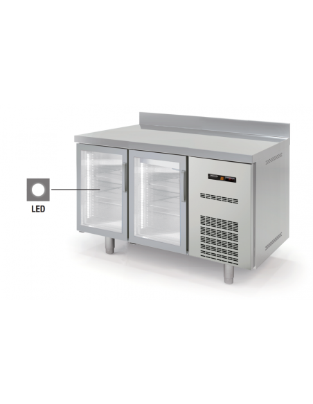 Bajo-mostrador Refrigerado GN 1/1 Speed  2 Puertas 1345x700x850 mm