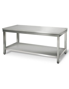 Mesa baja de trabajo 900x600x600 mm con estante desmontada